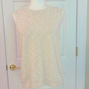 J. Crew Factory Sleeveless Marled Sweater